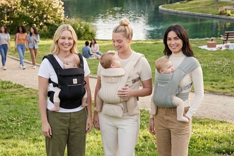 Der Ergobaby Babytragen-Guide: Ergobaby Omni, Adapt & Embrace im Vergleich